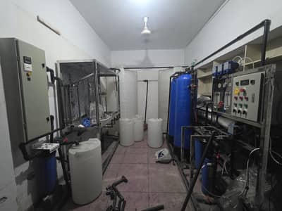 Water plant filters plant water