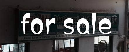 Panaflex lights Sign Board