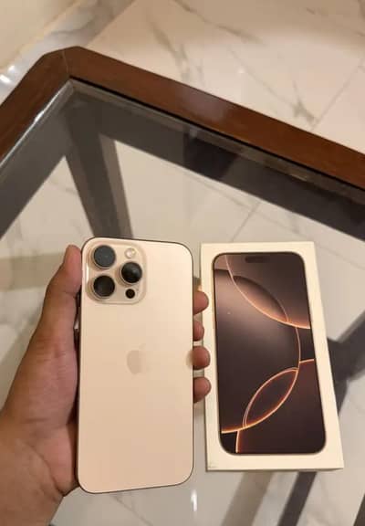 Iphone 16 pro max 256gb official pta approved