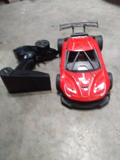 RC CAR FLAME 2.4 GHz WITH REMOTE  FULL WORKING