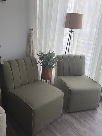One Seater Sofa Pair