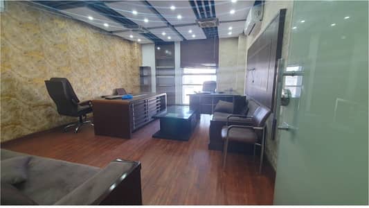 Fully Furnished Office Brand New Office Area 750 Square Feet Available For Rent In Main Boulevard Road Gulberg 3 Lahore