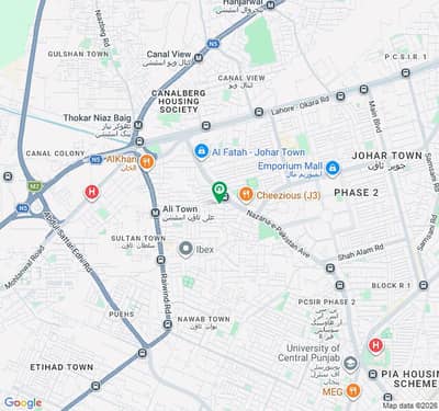 5 MARLA PLOT FOR SALE IN JOHAR TOWN PHASE 2 K BLOCK