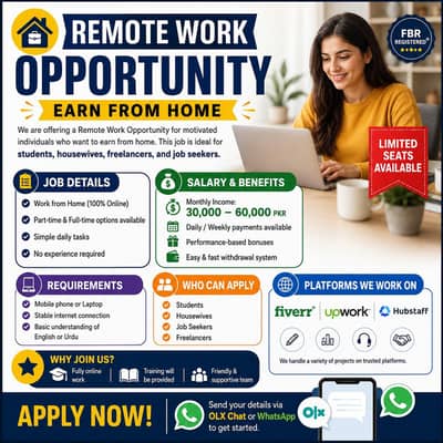 Remote Job Opportunity | Part-Time / Full-Time | Online Work