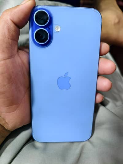 iPhone 16 Plus (Blue) 256GB | Complete Box | Like New | MDM