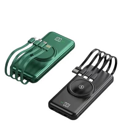 Wireless Power bank with digital display