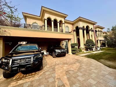 2 Kanal Brand New Spanish Design Most Beautiful Full Basement Fully Furnished Home Theater Bungalow For Sale At Prime Location Of Dha Lahore Near To Park Masjid & Commercial Market