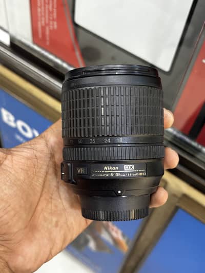 Nikon 18-105mm VR Lens - In good fresh condition