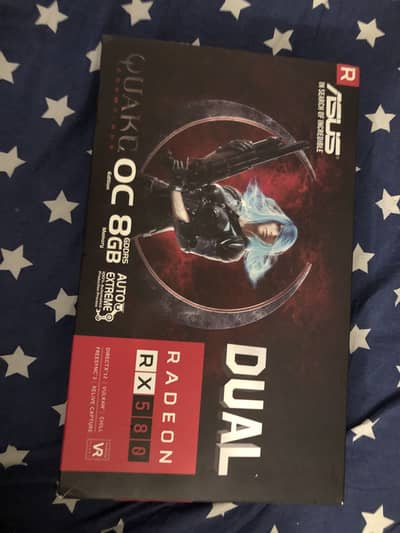 ASUS RX 580 8G minor fault for sale