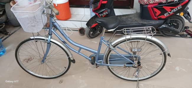 Japanese made bicycle. In new condition.