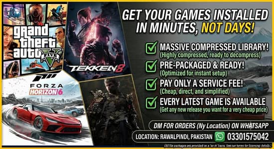 Any Game You Want I Have It In Very Cheap Price