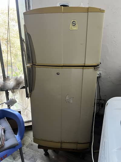 Large Double Door Fridge for Sale, Working Perfectly, Minor Door Issue