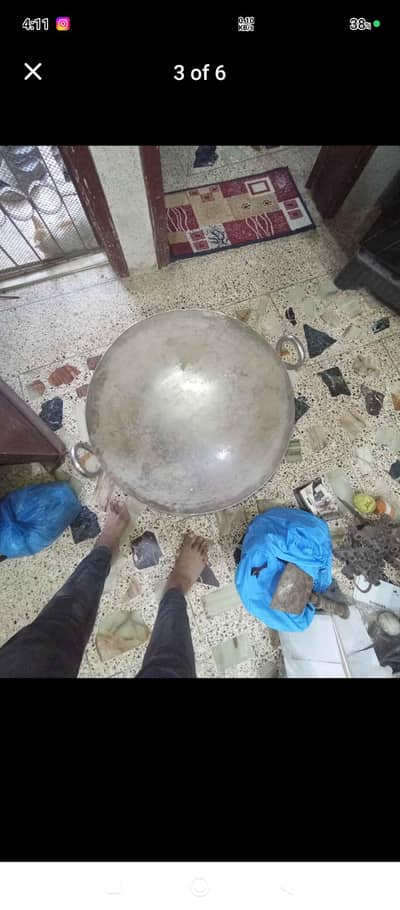 steel karahi 20kg