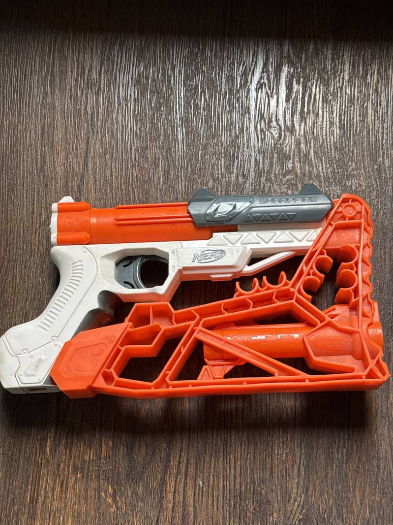 Nerf SharpFire blaster 0