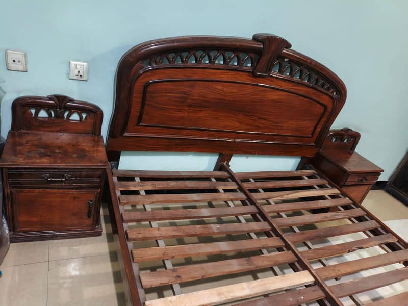 double bed with side tables 4