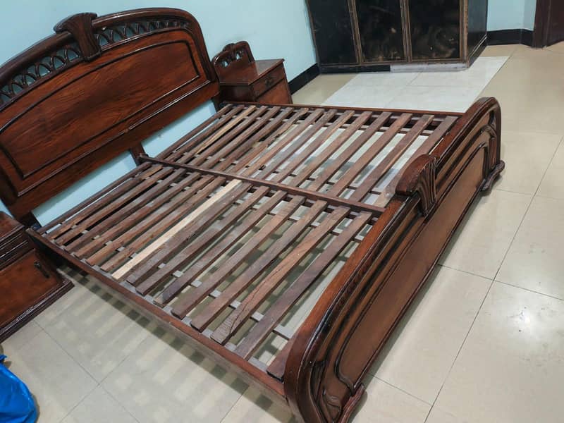 double bed with side tables 6