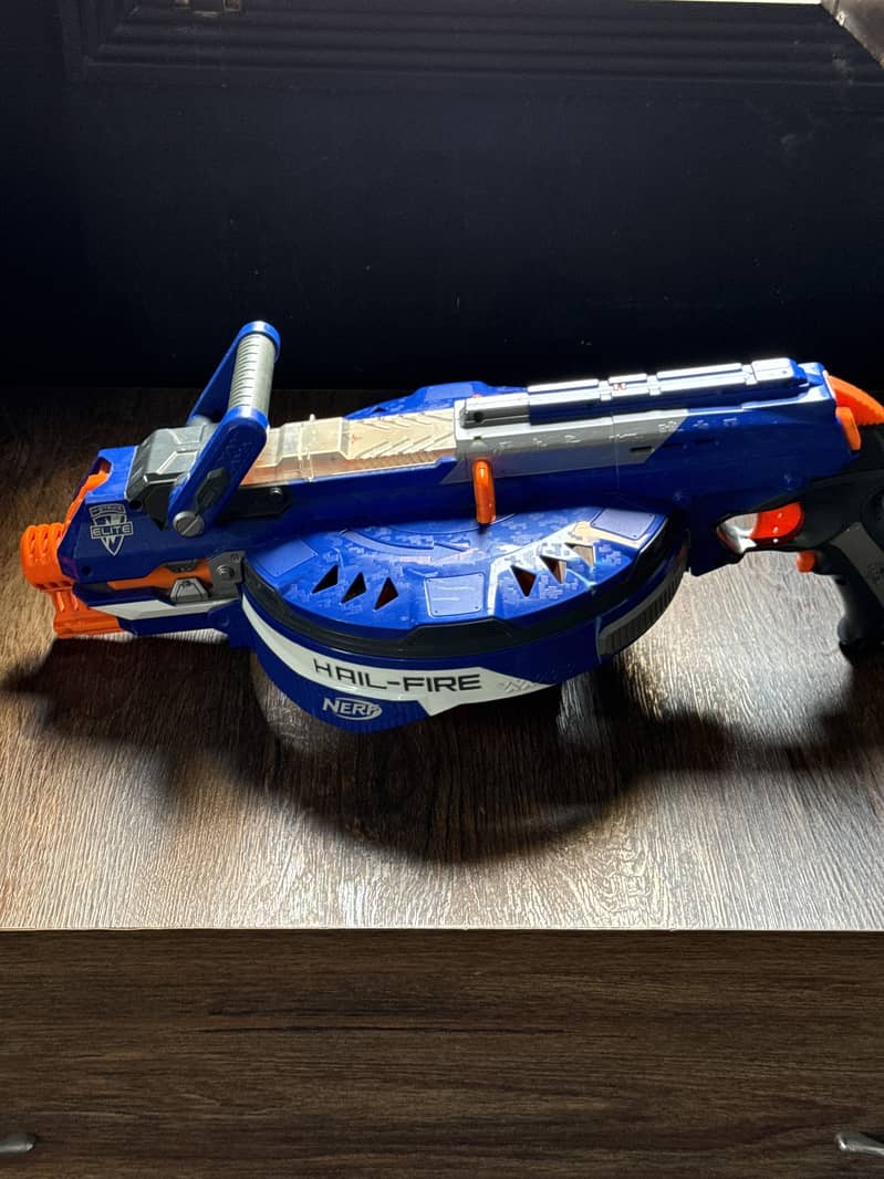 Nerf Hail-Fire Blaster 1