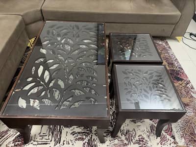 wooden coffe tables