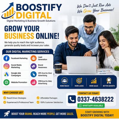  Welcome to Boostify Digital! 