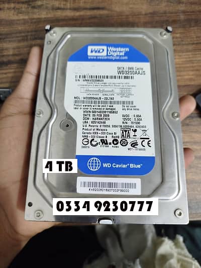 4TB BRANDED HARD DRIVE