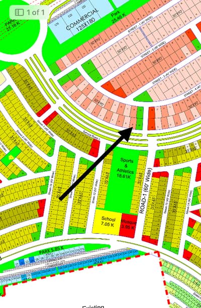 1 Kanal Park facing plot on Ring Road Lake District
