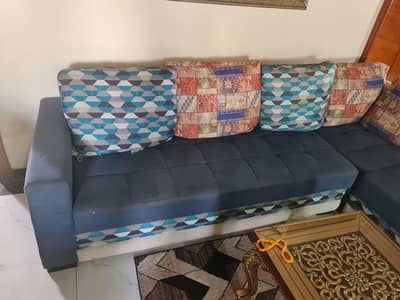 L Shape Sofa Set – Good Condition – Gulshan e Iqbal Karachi