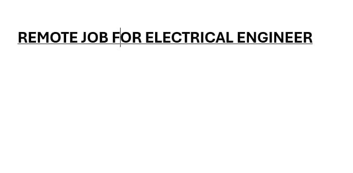 Electrical Engineer 0