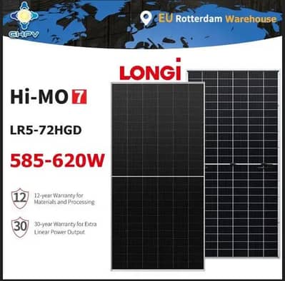 longi solar 620watt 585watt