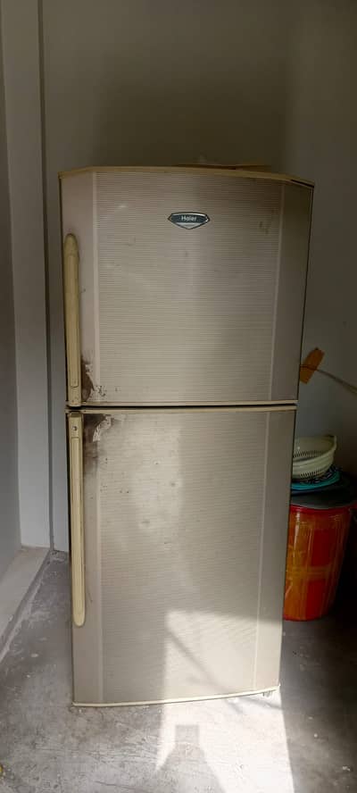 Haier Double Door Refrigerator - 100% Perfect Working Condition