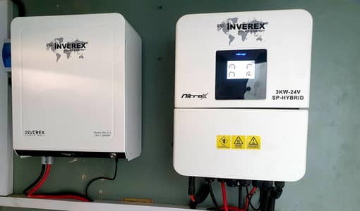 Inverex Nitrox 3KW Hybrid Inverter + Inverex Lithium Battery For Sale