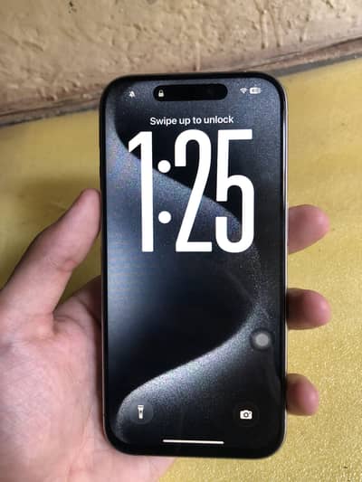 Apple iPhone 15 Pro White Titanium
