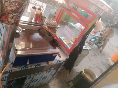 Counter for sale burgar Shawarama