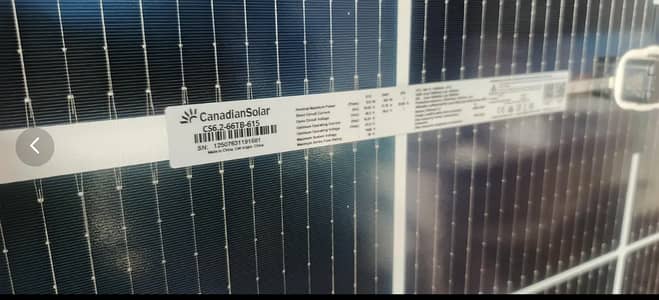 585 watt canadain Solar