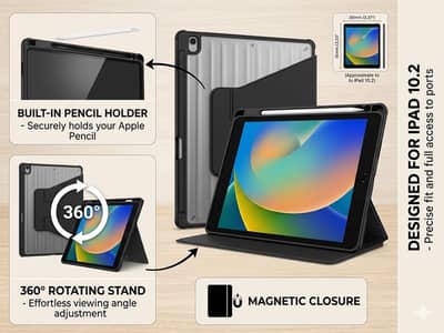 Premium quality Apple iPad case 8 and 9 Gen IPADs