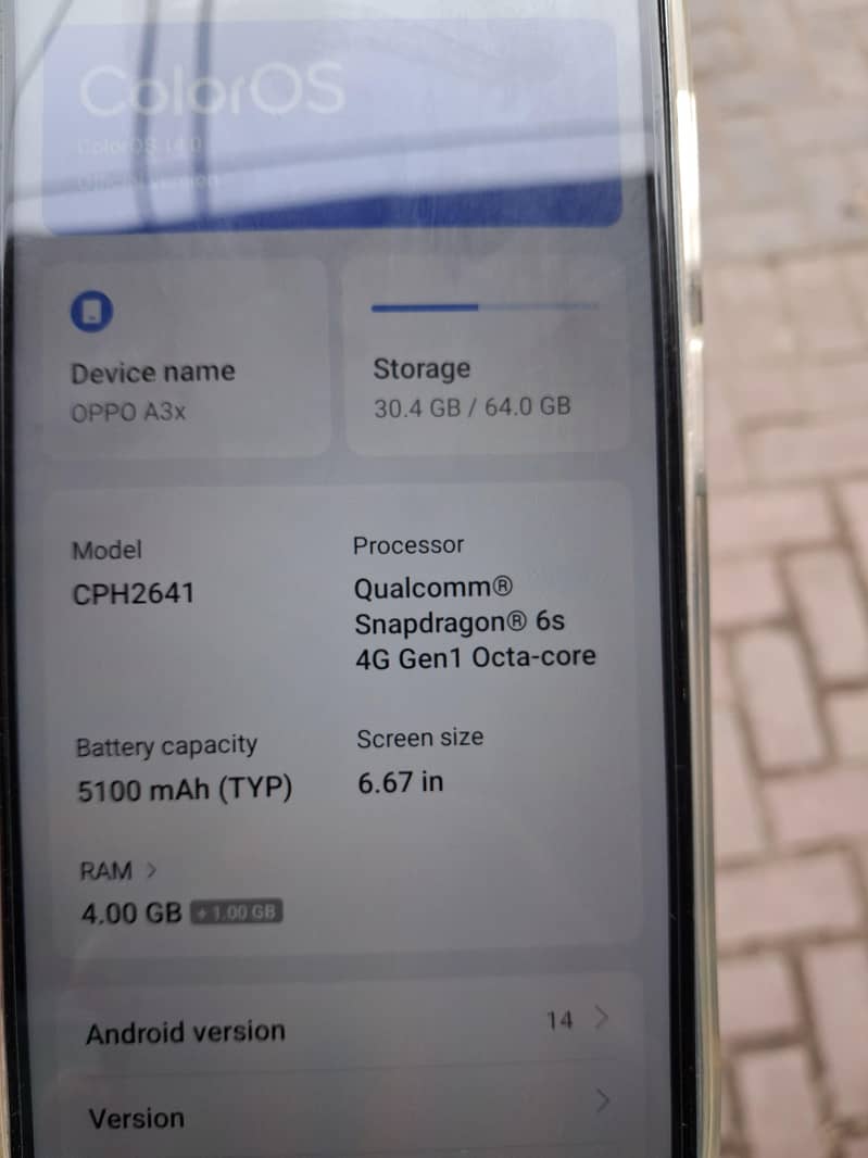 OPPO A3 5