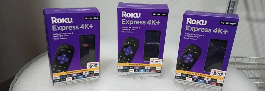 Roku Streaming Media Player Express 4K+ (3941RW2) Black