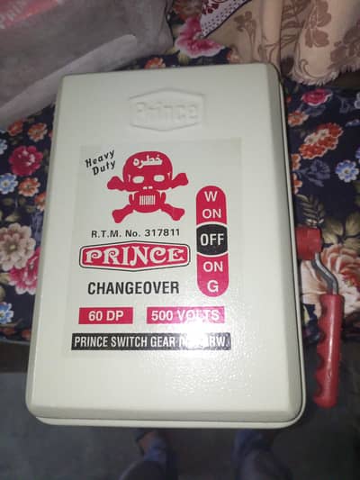 electricity change over