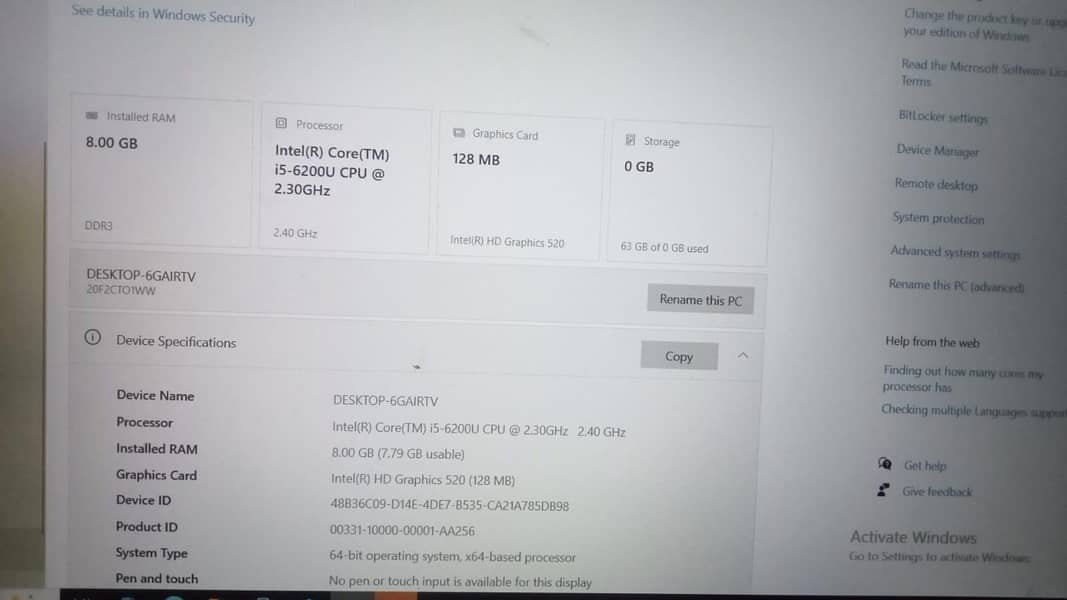 laptop intel 4