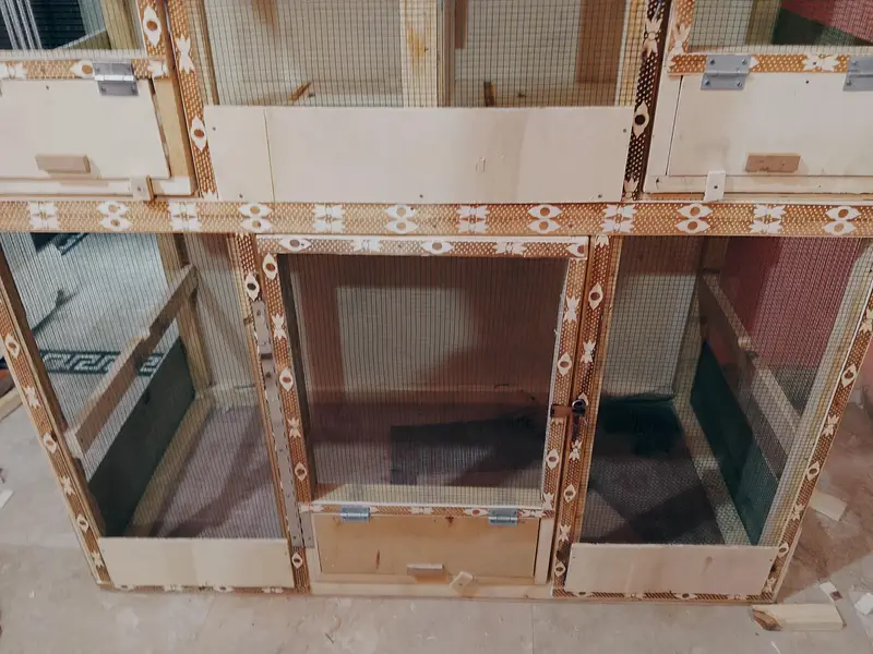 big cage/wooden cage/bird cage/birds cage/handmade cage/pinjra/Cage — photo 5