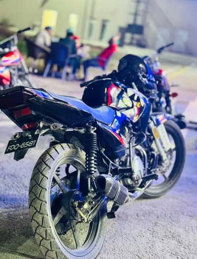 Ybr 125 modified