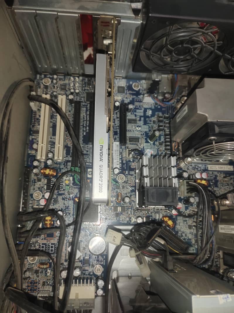 computer cpu workstation dual processor z600 1