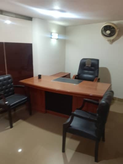 4 Marla Furnished Mezzanine Floor office for rent in Dha phase 1 Block K