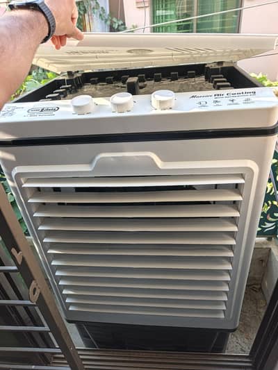 Super Asia Air Cooler New AC DC Jumbo size ice box energy saving.