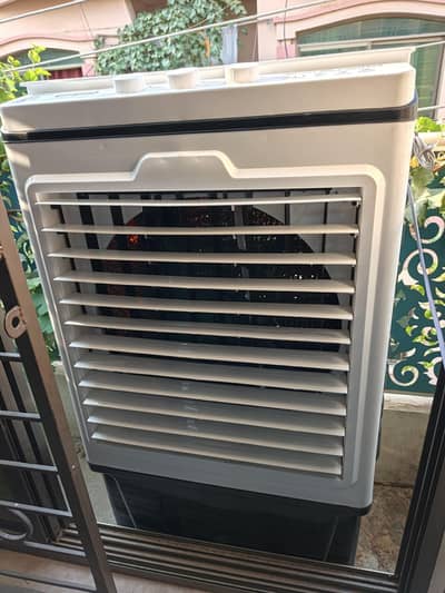 Super Asia Air Cooler New AC DC Jumbo size ice box energy saving.