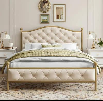 Double Bed|iron double bed|Bed set|Iron single bed|03092056793