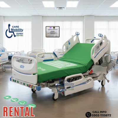 USA Imported Hospital Surgical Bed Electric ICU paitent bed on Rent