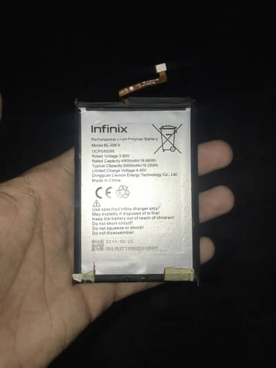 Infinix note 10 pro original battery battery timing bhot achi ha