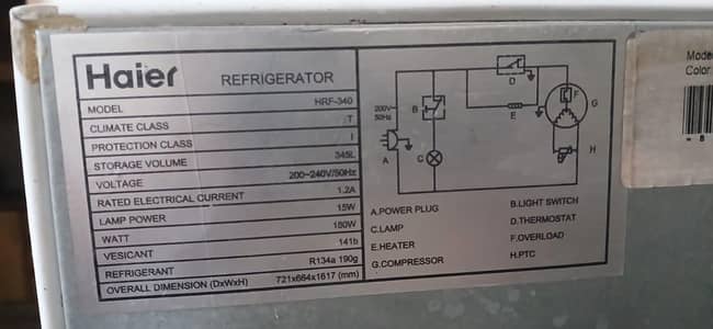I am selling my fridge