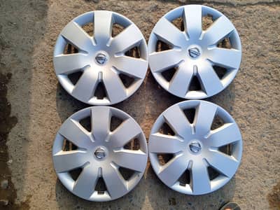 Nissan 14 Size ORIGINAL Japane wheel Covers fresh Set