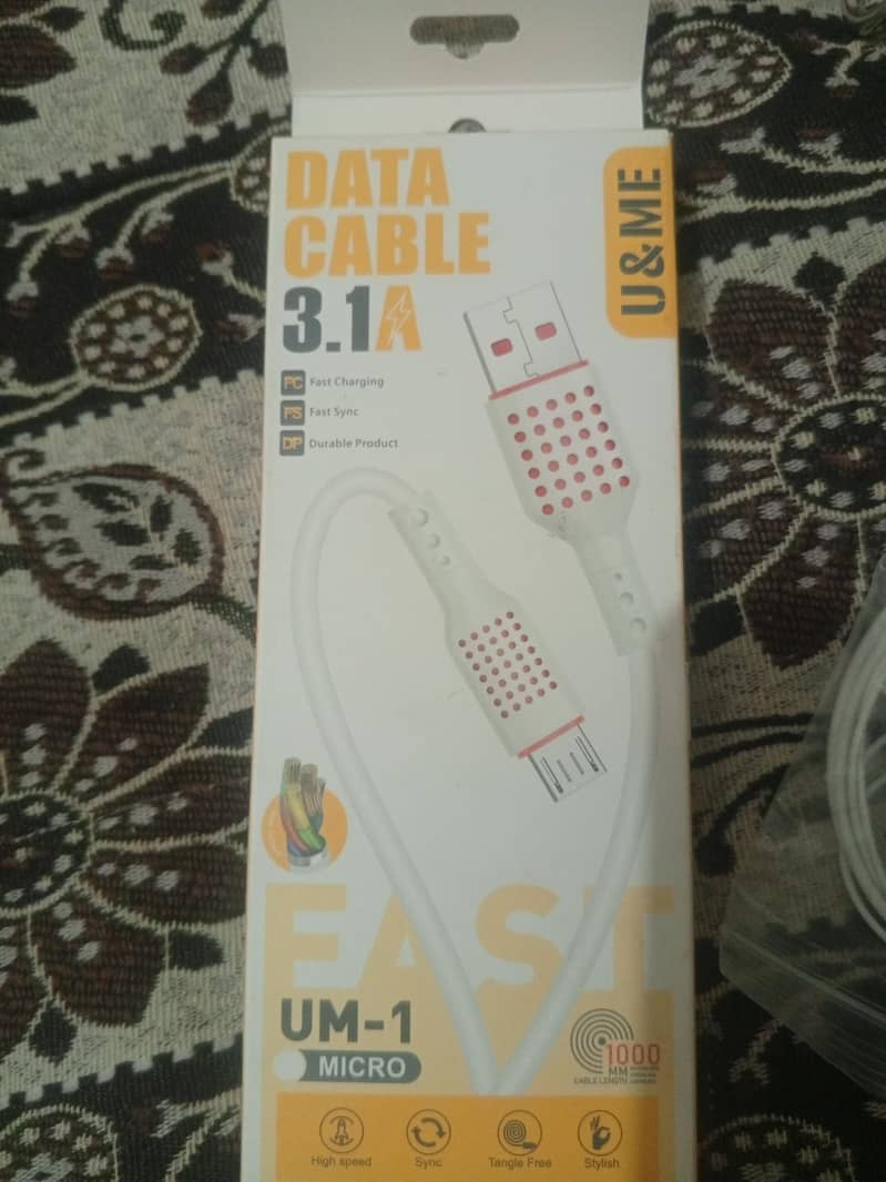 data cable 3.1 A 0